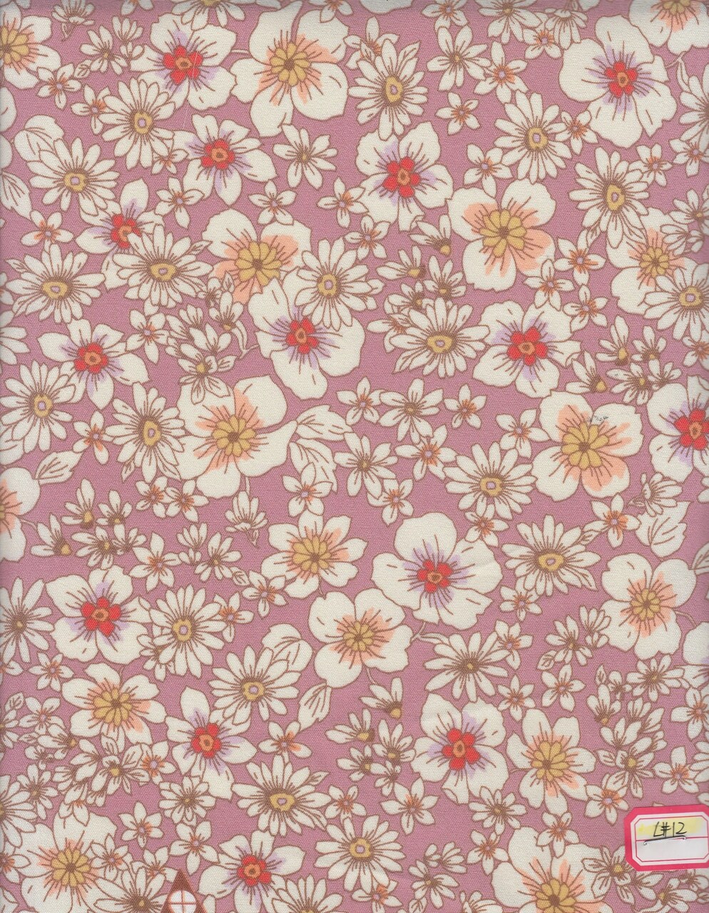 1 Yard Cey Ditsy Floral Print Fabric, 58/59″ Wide 100% Polyester